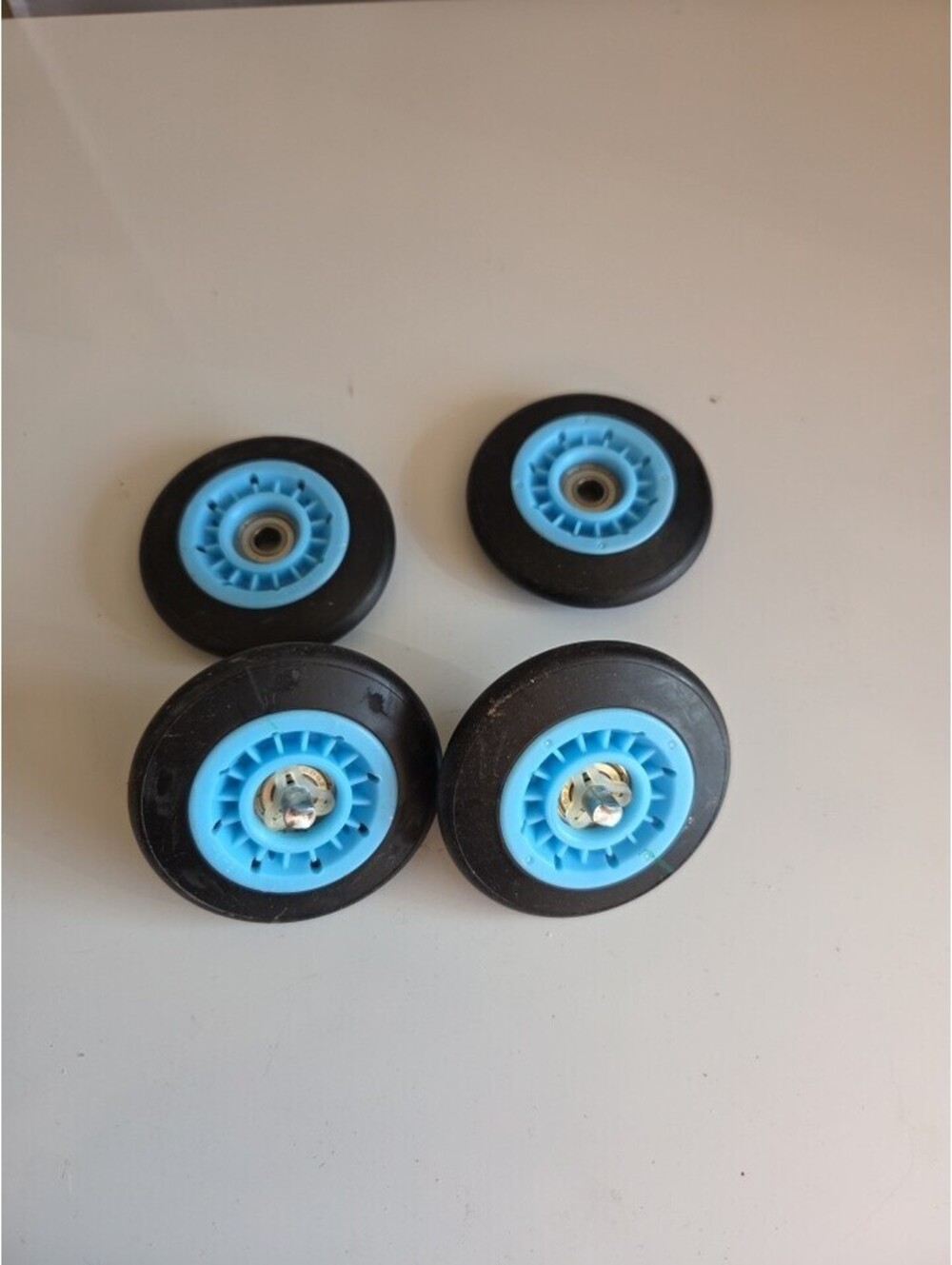 OEM Samsung Dryer Drum Roller Wheel - Set of 4 - DC97-16782E DC97-16782B A23